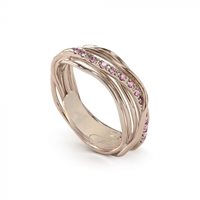 Anello Rubinia Donna Luce in Oro rosa Zaffiro AN126RZR - AN126RZR